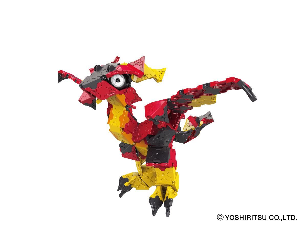 【2026年10月新仕様】LaQ　ラキュー ミスティカルビースト キメラ プラスチックコンテナVer L009647  Yoshiritsu ヨシリツ　知育　ブロック　玩具 日本製 送料無料