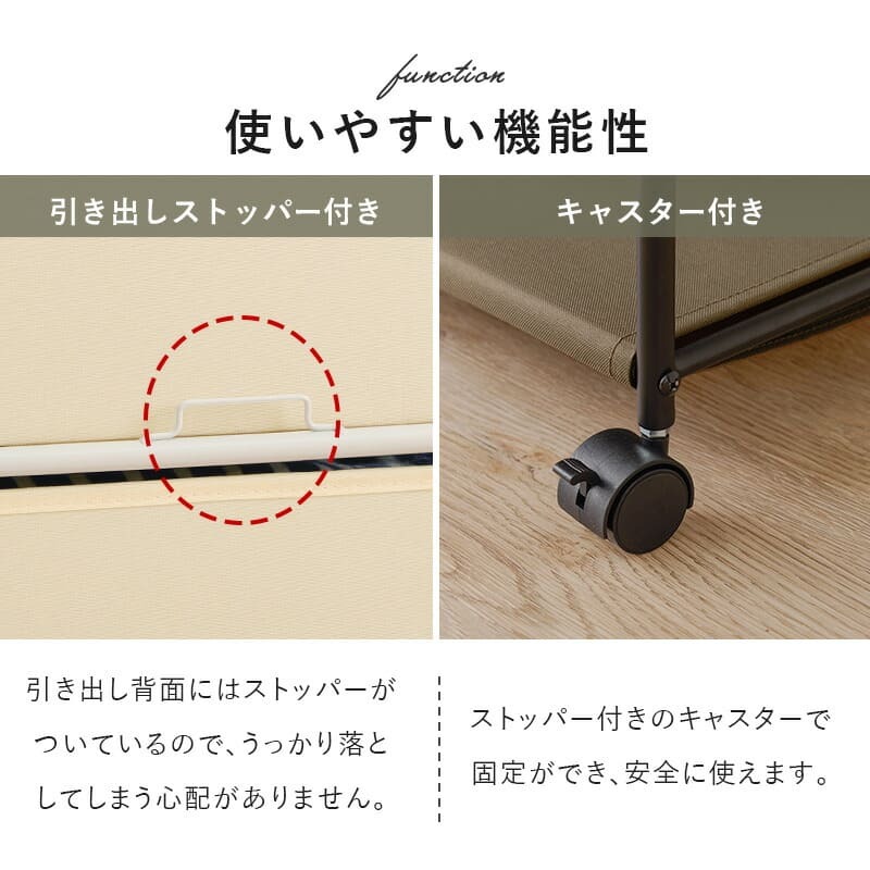収納家具 ラック ハンガー 幅40cm 引出し2杯 キャスター付き ハンガーポール 収納 コートハンガー 洋服掛け 衣類収納 ポールハンガー フック コート掛け 雑貨 タオル 小物 帽子 コート 子供部屋 移動式 おしゃれ シンプル 新生活 一人暮らし
