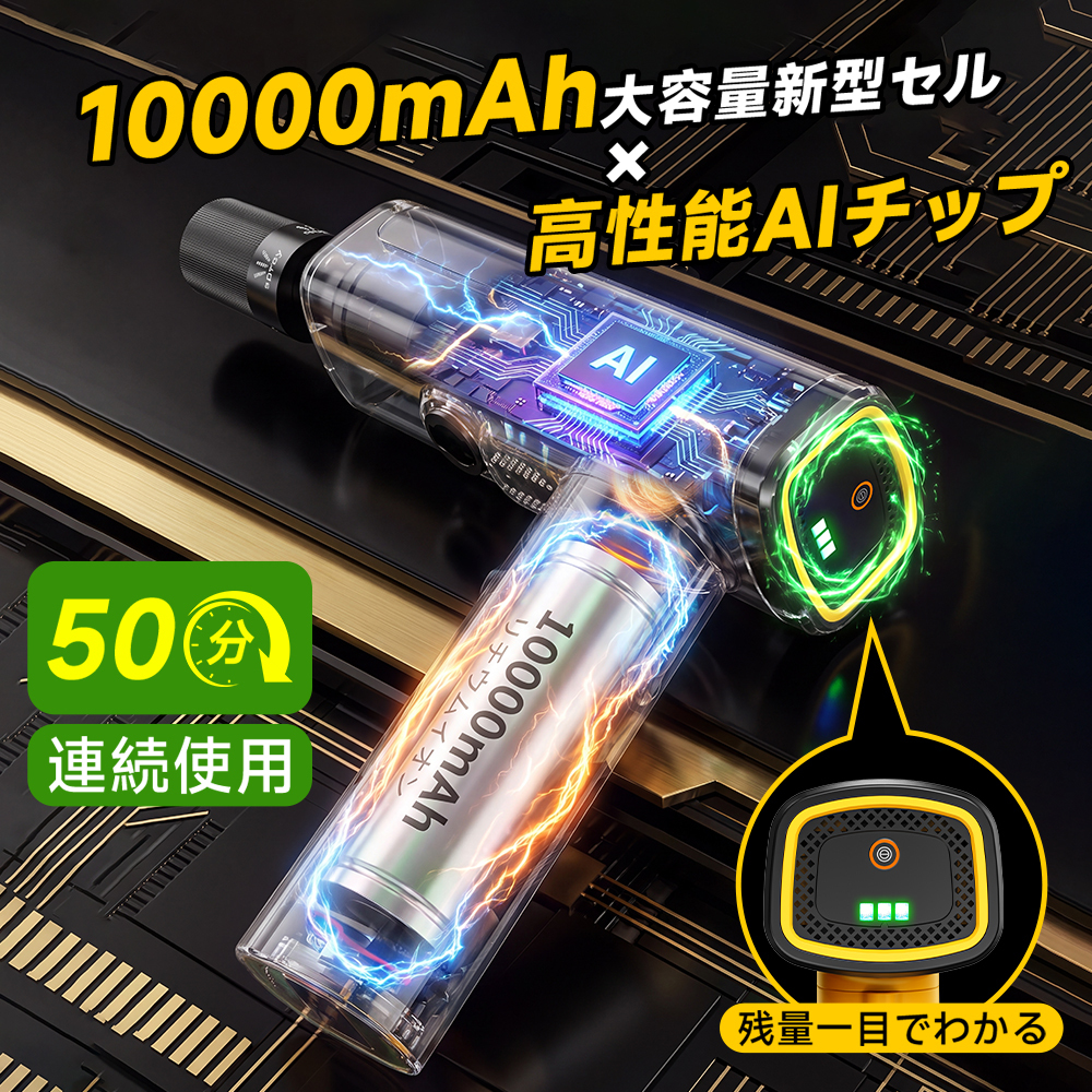 高圧洗浄機 10MPa強力噴射 充電式 コードレス洗浄機 小型 軽量 ハンディ 高圧洗車機 5in1ノズル 自吸式 水道接続不要 バッテリー内蔵 残量表示 水圧調整可能 低騒音