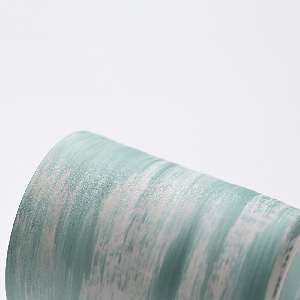 【瀬兵窯】HAKEMAKI TUMBLER-L Φ80mm ブルー・ゴールド・グリーン・レッド