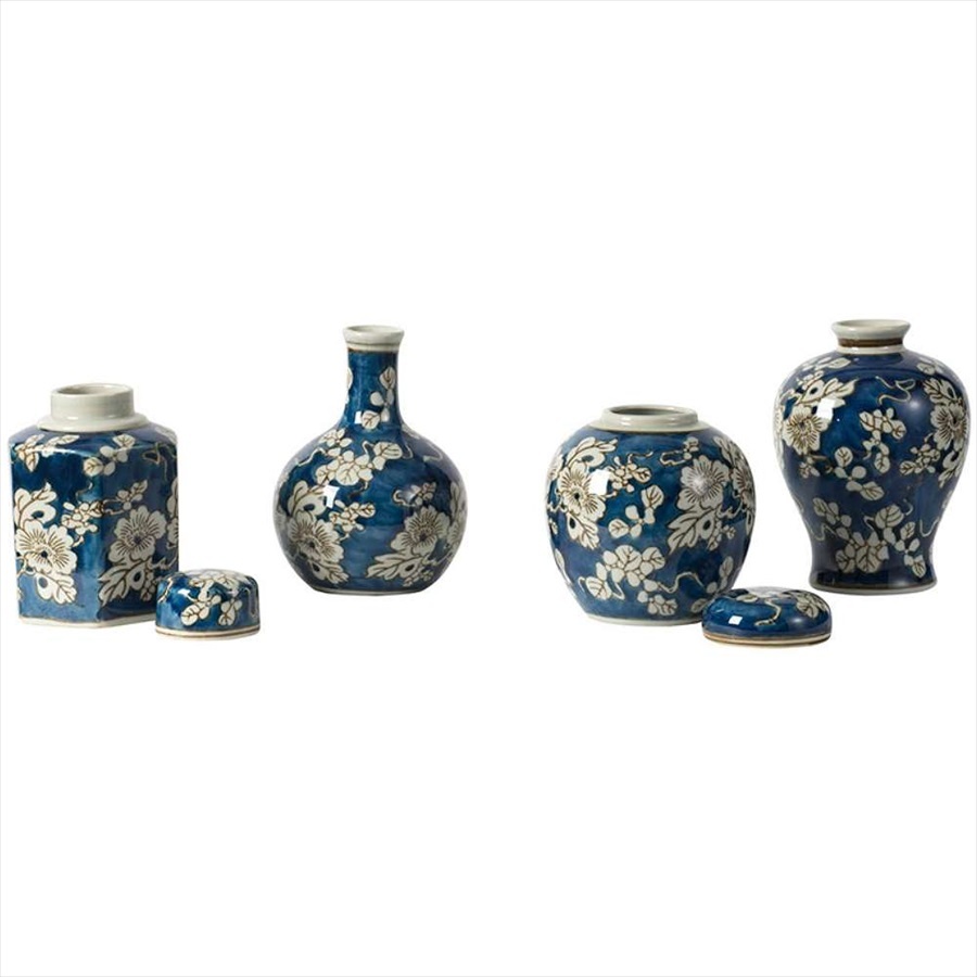 クラシックモダン 花瓶4ST 陶器