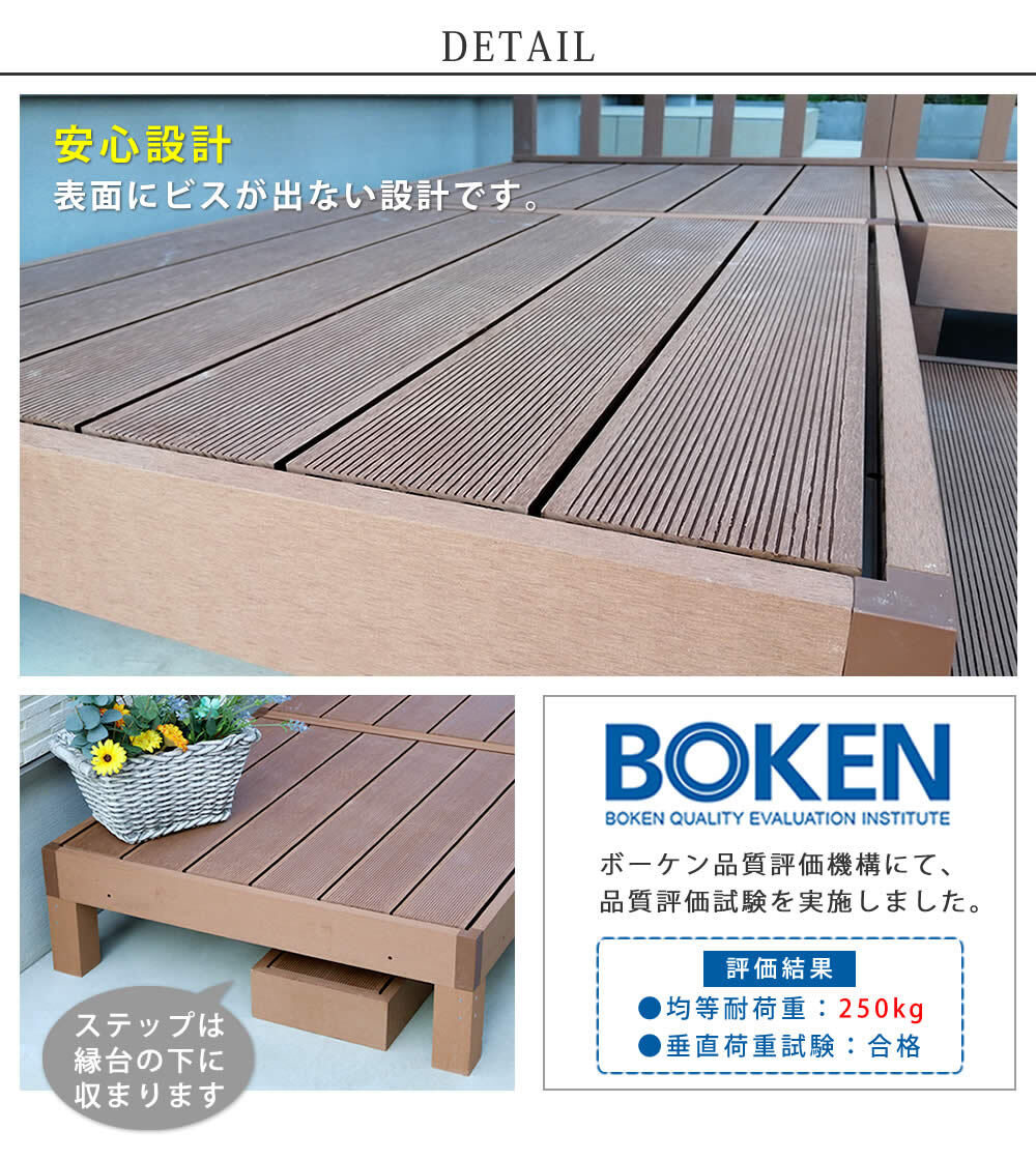 人工木ウッドデッキ ecofeel エコフィール カットサンプル2色セット PWDE-SAM 色見本 サンプル sample