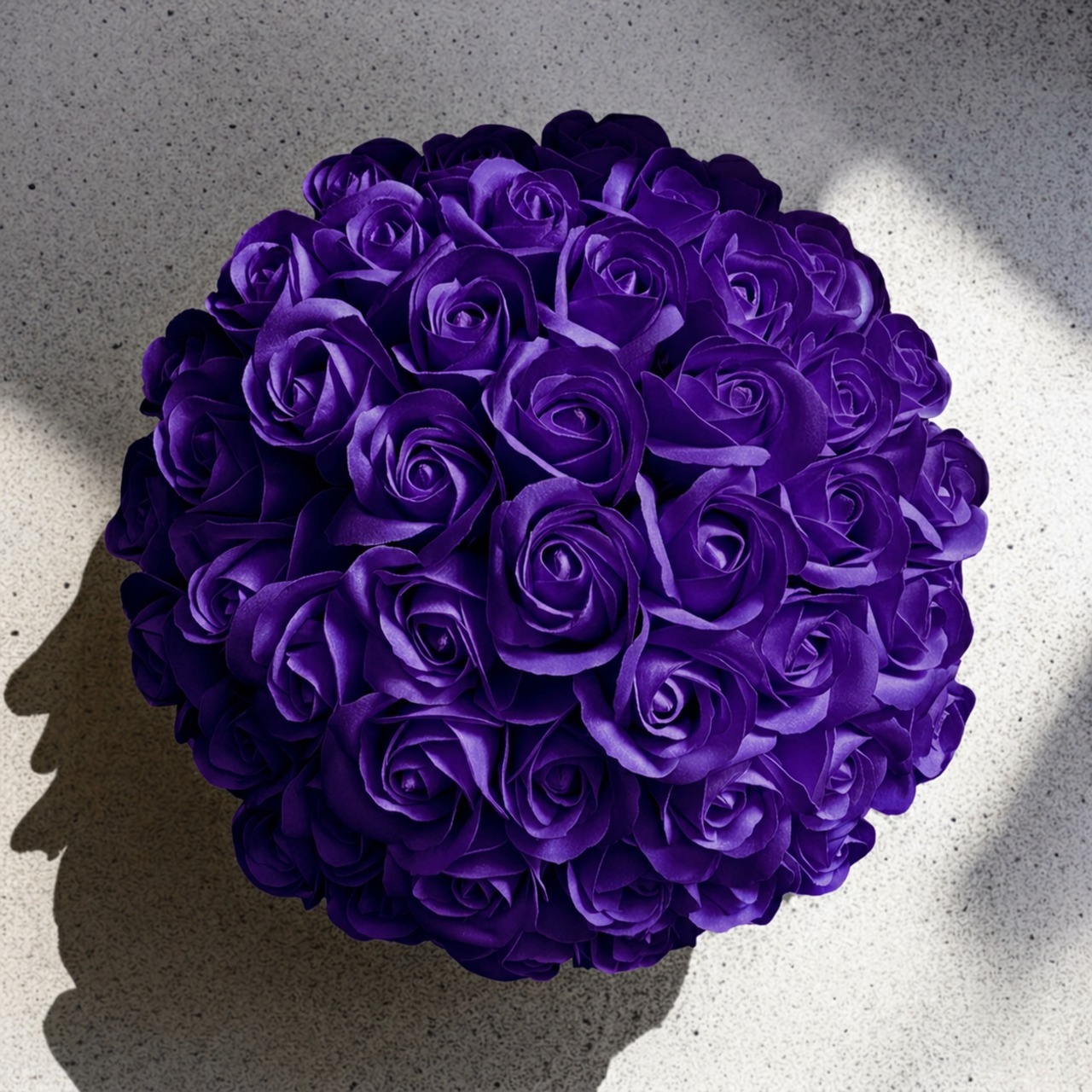 【ディープパープル】「サヴォンローズ」 花束 ブーケ バラの花束 薔薇の花束 花ギフト フラワーギフト フラワーボックス プロポーズ サプライズ ソープフラワー シャボンフラワー 石鹸フラワー 石鹸の花 石鹸のバラ 枯れない花 インテリア 母の日 父の日 敬老の日 クリスマス バレンタイン ホワイトデー 誕生日 入学 卒業 就職 結婚祝い 結婚記念日 退職祝い 記念日 