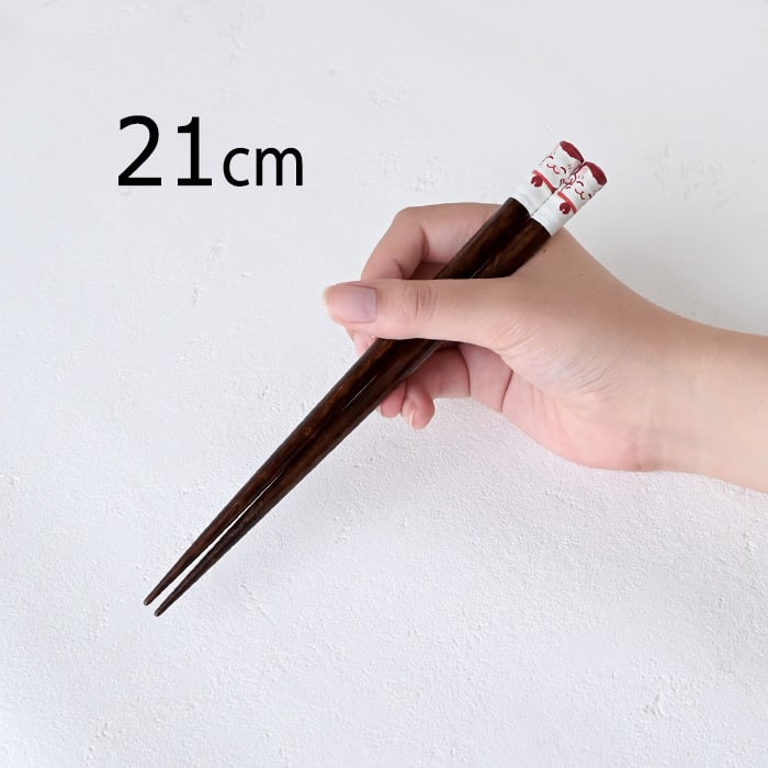 【名入れ 箸】若狭塗 手描きネコ 夫婦箸 ペア箸 プレゼント ギフト 箸 セット 名入れ おしゃれ 日本製 母の日 父の日 敬老の日 結婚祝  誕生日プレゼント お餞別 退職祝  伝統工芸・ 和遊感