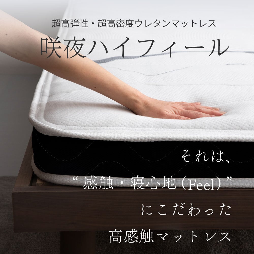 国産ウレタンマット リニューアル シングル セミダブル ダブル 高反発ウレタン マットレス 薄型 日本製 受注生産 軽量 3層構造 反発弾性60％ 超高密度48D 防ダニ 防菌加工 佐川急便対応 品質保証1年 新生活