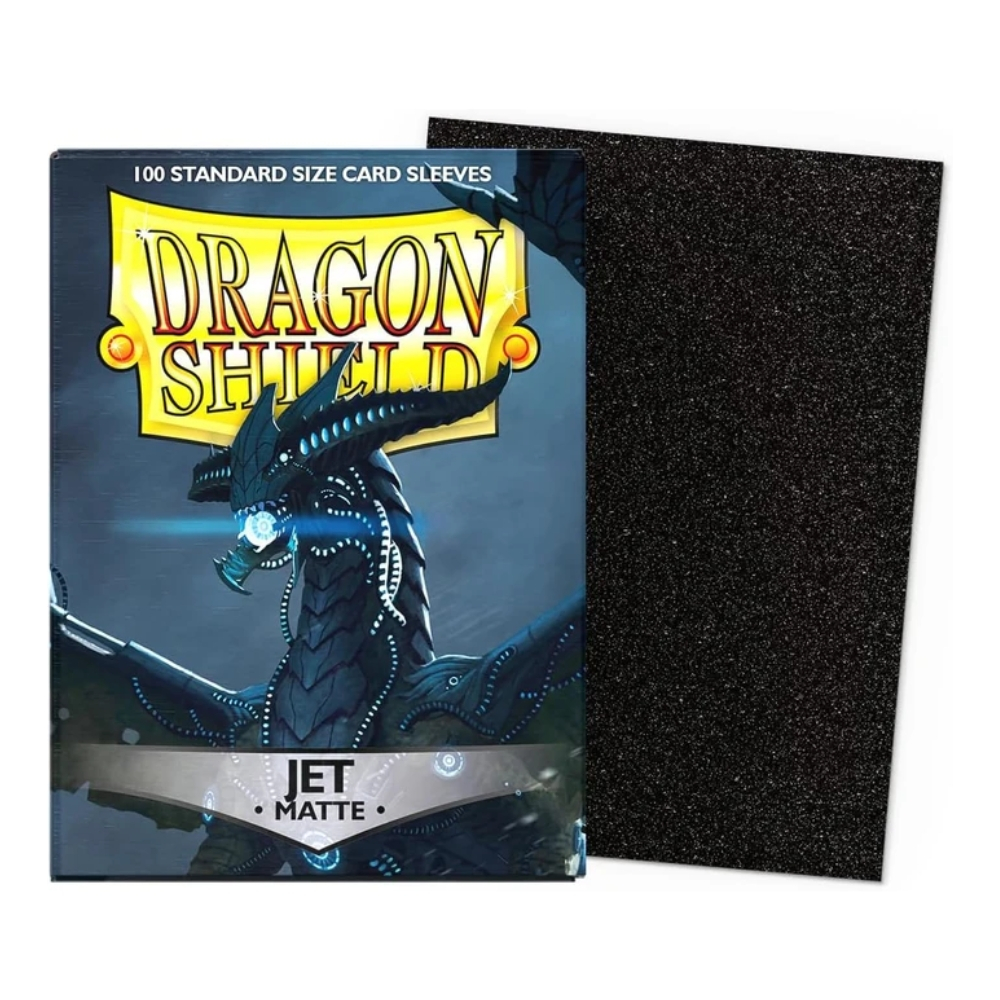 【100枚入り】Dragon Shield ドラゴンシールド マット ジェット スタンダード カードスリーブ トレーディングカード ポケモンカード MTG