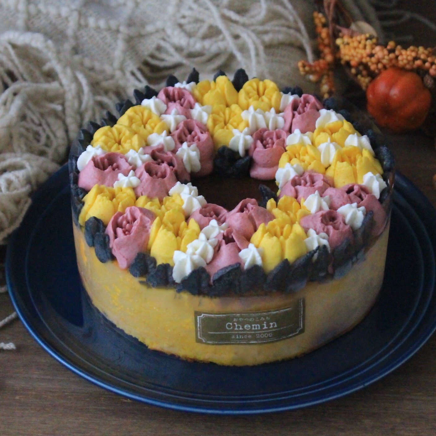【ハロウィン】パンプキン・バスクチーズケーキ 　4号　5号　6号　チーズケーキ　誕生日　記念日　お祝い　　