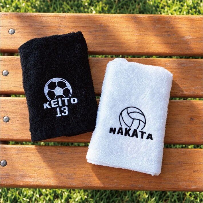 【名入れ 刺繍】今治タオル ホテルエアー フェイスタオル《スポーツ大》(タオル 今治 名入れタオル 卒団 記念品 部活 クラブ チームクラブ 誕生日 卒団記念 オリジナル スポーツタオル 体育祭 学校祭 運動会 部活タオル 無地 野球 サッカー テニス バスケット バレー) 117