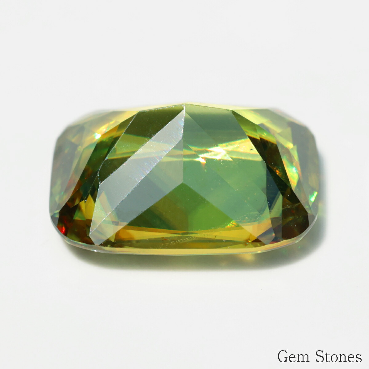 希少 スフェーン 6.374ct 高品質 アップルグリーン  ルース 宝石 裸石 大粒 イエロー グリーン ジュエリー オリジナル 制作 コレクション 記念 お守り 誕生日 プレゼント