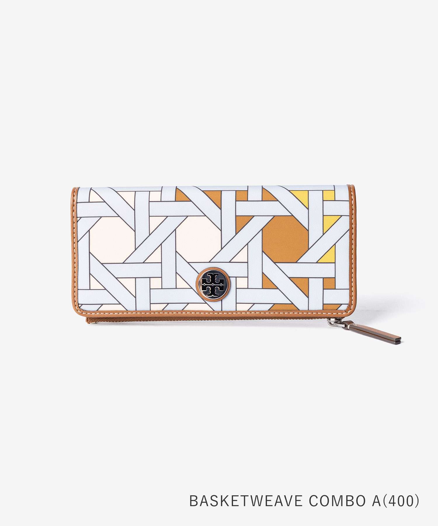トリーバーチ TORY BURCH Basketweave Small Slim Envelope Wallet バスケットウィーブ スモール スリム エンベロープ ウォレット 175894 長財布 レディース 財布 小物