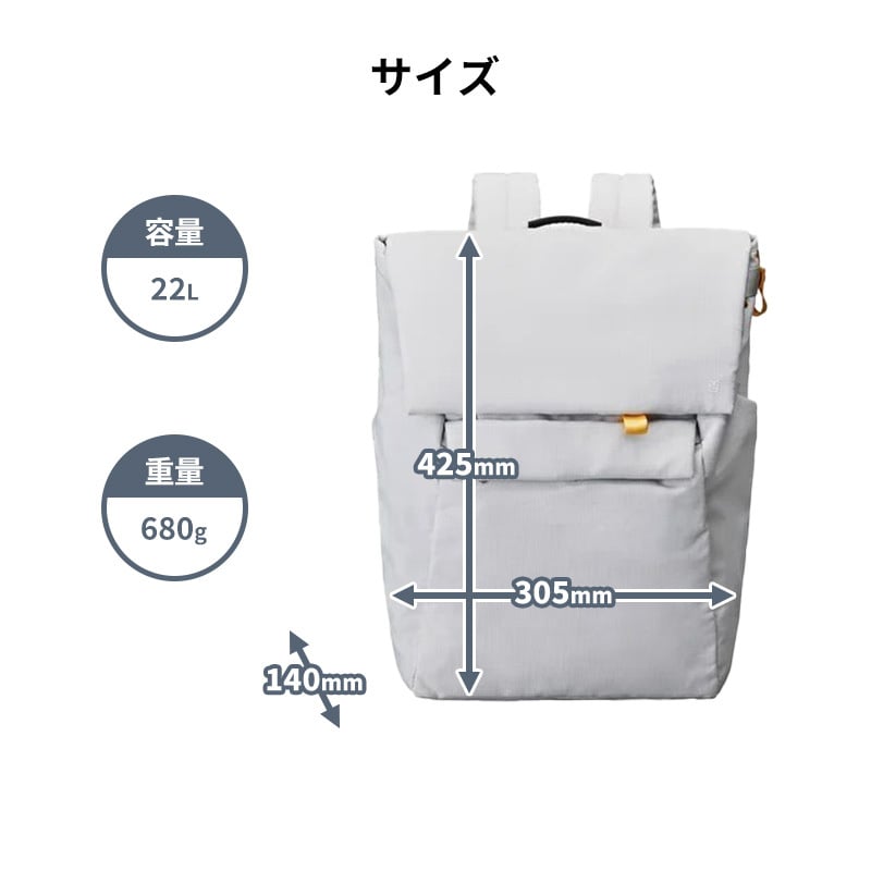 【正規販売】MILESTO ミレスト Hutte ヒュッテ MLS942 Wフラップ バックパック 22L リュック 軽量 旅行 トラベル 大容量 バックパッカー ブラック グレー 鞄 通勤 ビジネス ギフト プレゼント メンズ レディース ブランド グッドデザイン賞
