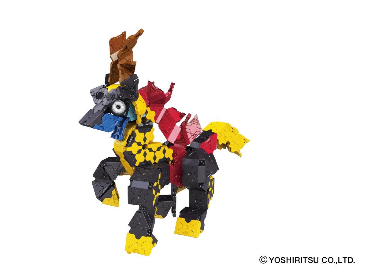 【2026年10月新仕様】LaQ　ラキュー ミスティカルビースト キメラ プラスチックコンテナVer L009647  Yoshiritsu ヨシリツ　知育　ブロック　玩具 日本製 送料無料