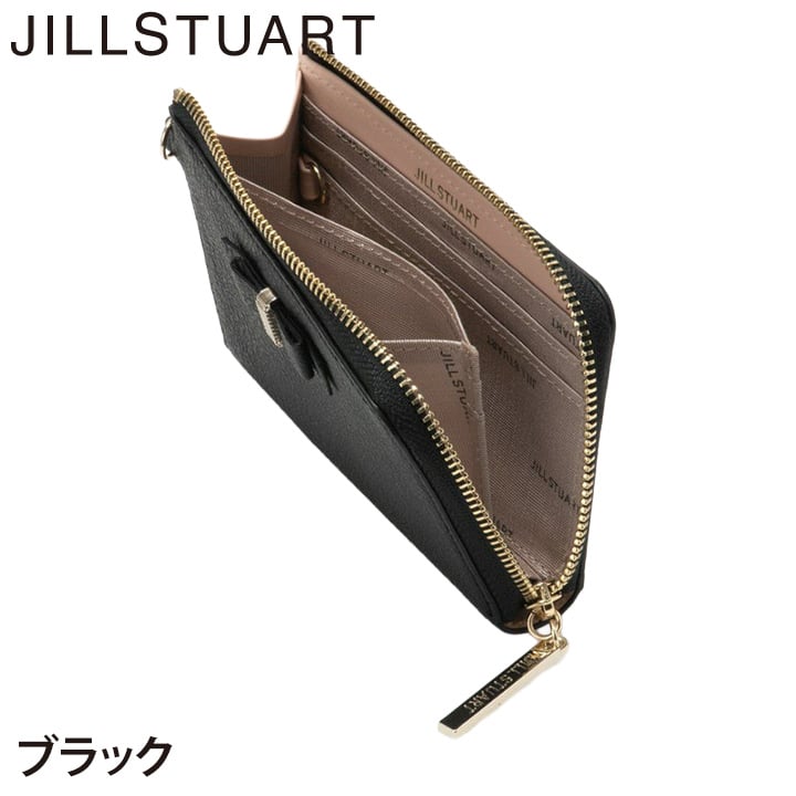 ジル スチュアート マルチケース レディース 牛革 ミスティ キーチェーン カードケース ギフト JILL STUART