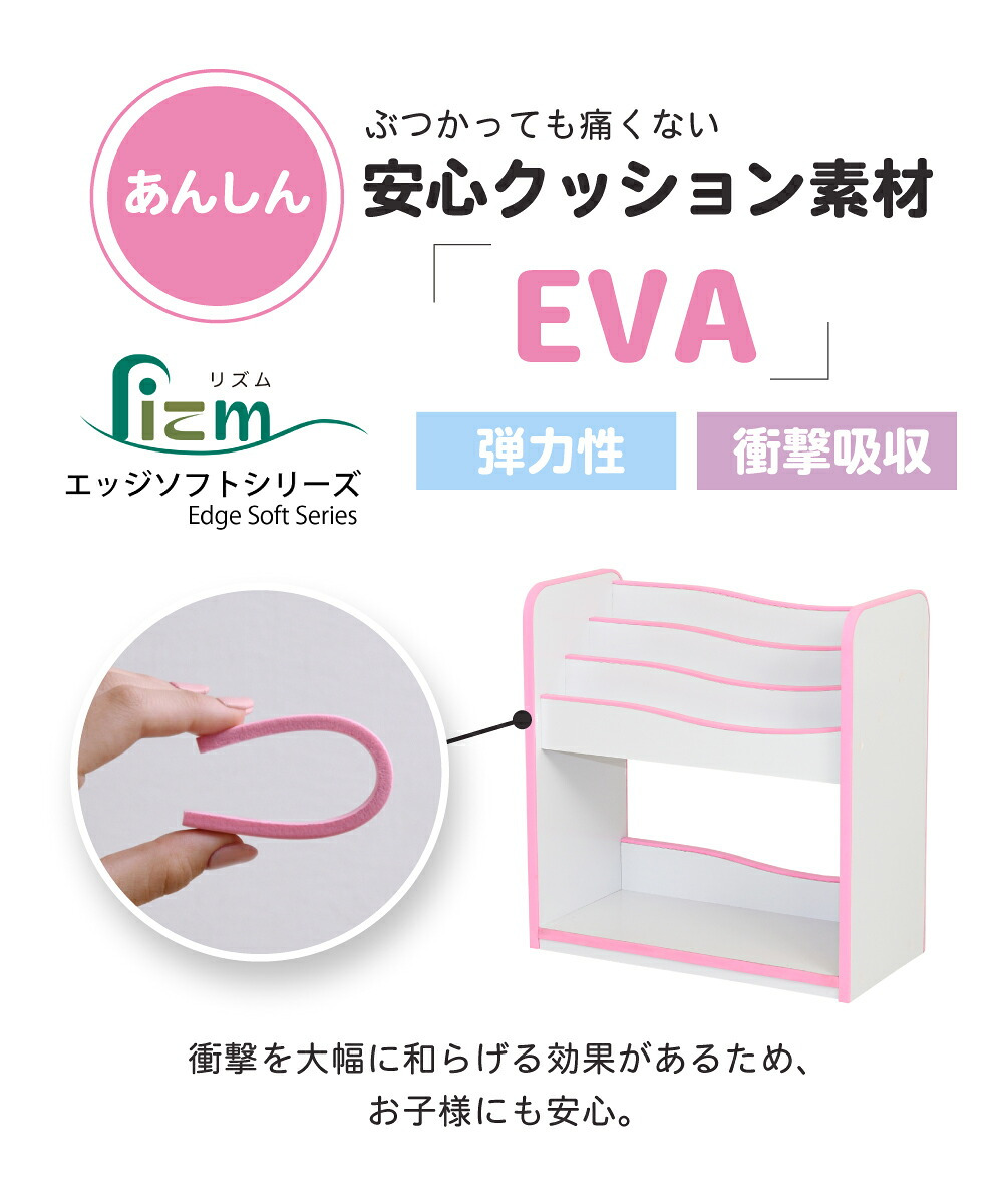 絵本ラック ロータイプ おもちゃ箱 本棚 こども 子供用シェルフ 表紙が見える  絵本棚 こども用本棚 おもちゃ収納 整理箱 おもちゃラック 幅60