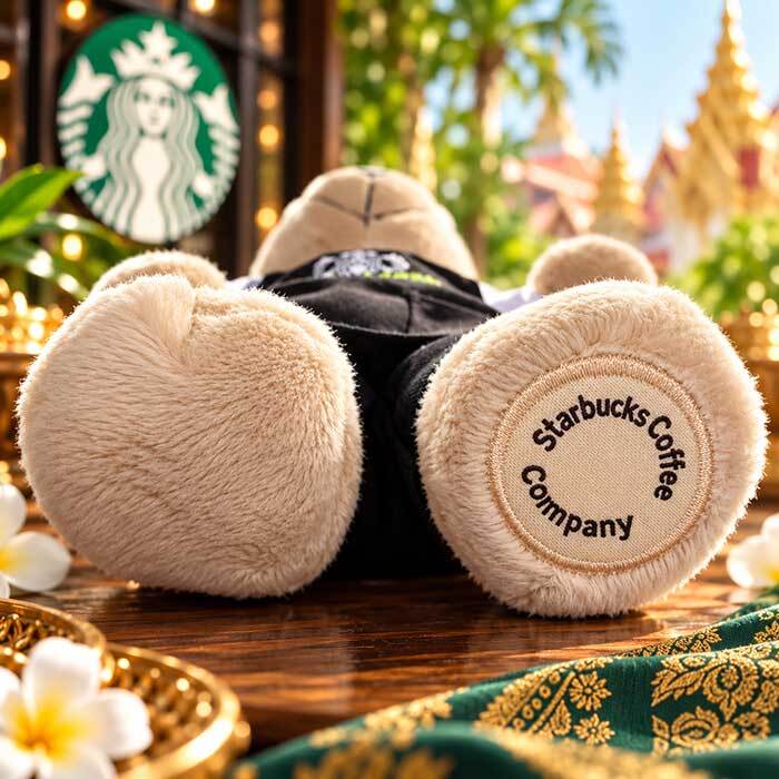 スターバックス ベアリスタ ぬいぐるみ タイ限定 海外限定 正規品 スタバ ベア くま 人形 インテリア コレクション プレゼント 贈り物 記念日 誕生日
