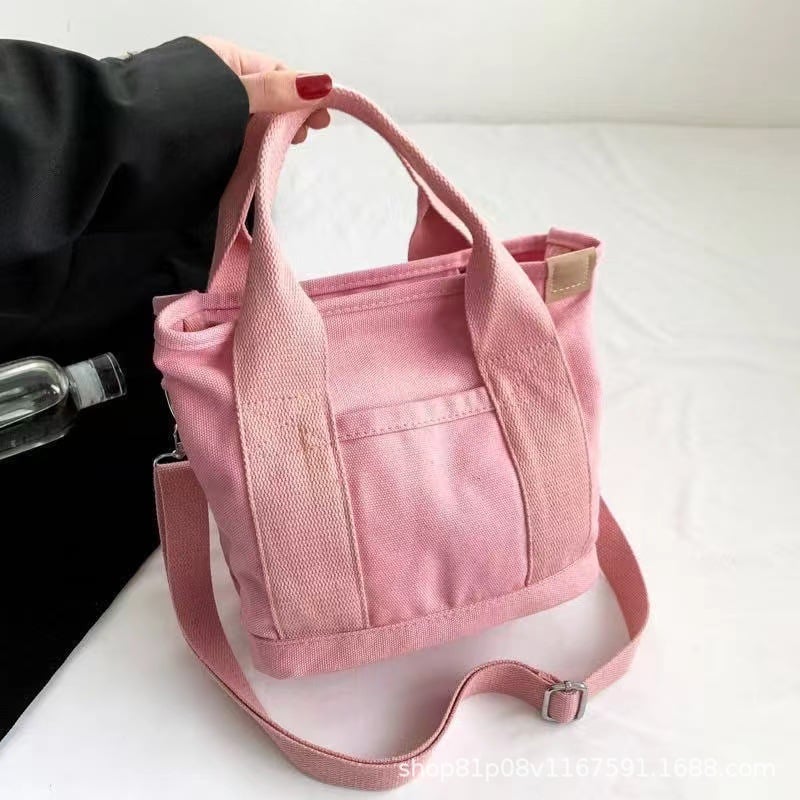 2wayバッグ　トートバッグ　ショルダーバッグ　マルチポケット　たっぷり収納　ユニセックス
