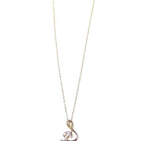 イニシャル ネックレス K18 ゴールド ダイヤモンド 0.01ct 一粒 ダイヤネックレス ペンダント S レディース アクセサリー 18金 18K ジュエリー 天然ダイヤ 華奢 シンプル プレゼント ギフト