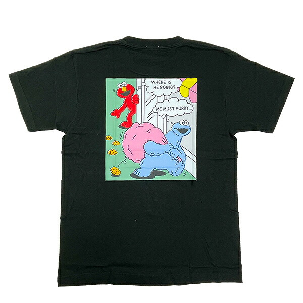 セサミストリート クッキー Tシャツ(L) アパレル