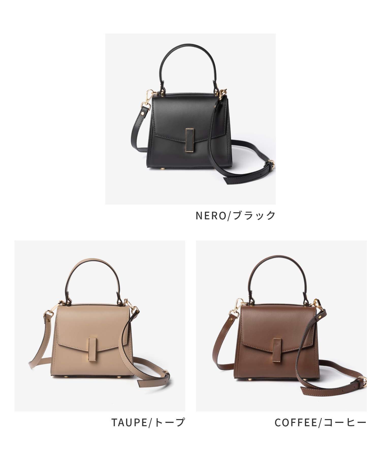 ジャンニノターロ GIANNI NOTARO Carol J. キャロルジェイ Leather Handbag 406 レザーハンドバッグ 406 ショルダーバッグ レディース バッグ