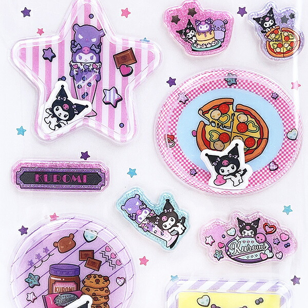 サンリオ クロミ カプセル＆ラメシール 文具 Sanrio