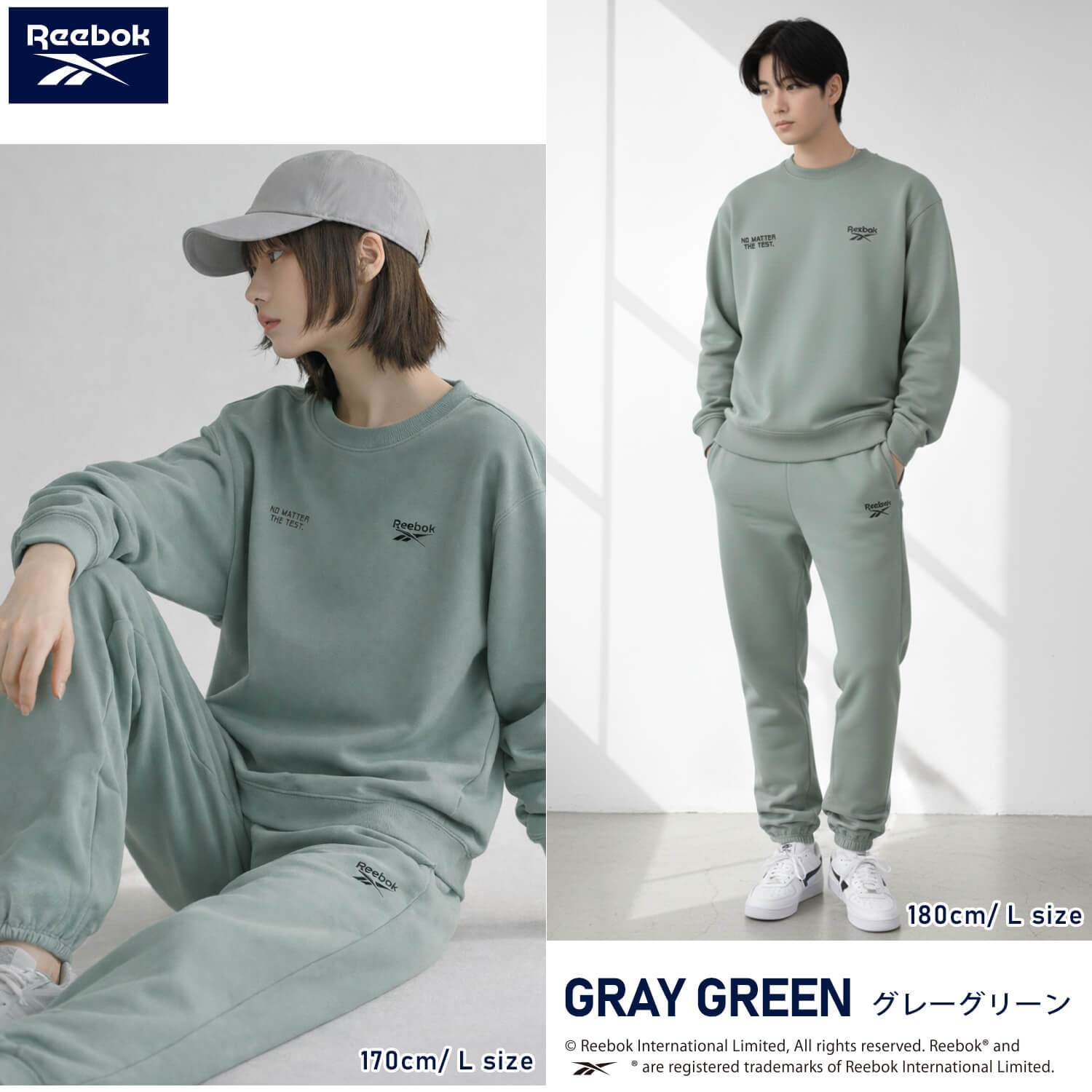 Reebok リーボック スウェット 上下 セット セットアップ メンズ レディース 裏起毛 あったか 保温 ゆったり 秋冬 スポーツウェア 部屋着 ルームウェア ストリート カジュアル ワンポイントロゴ 韓国風 黒 白 ブランド スポーティ 2026fw karlas別注