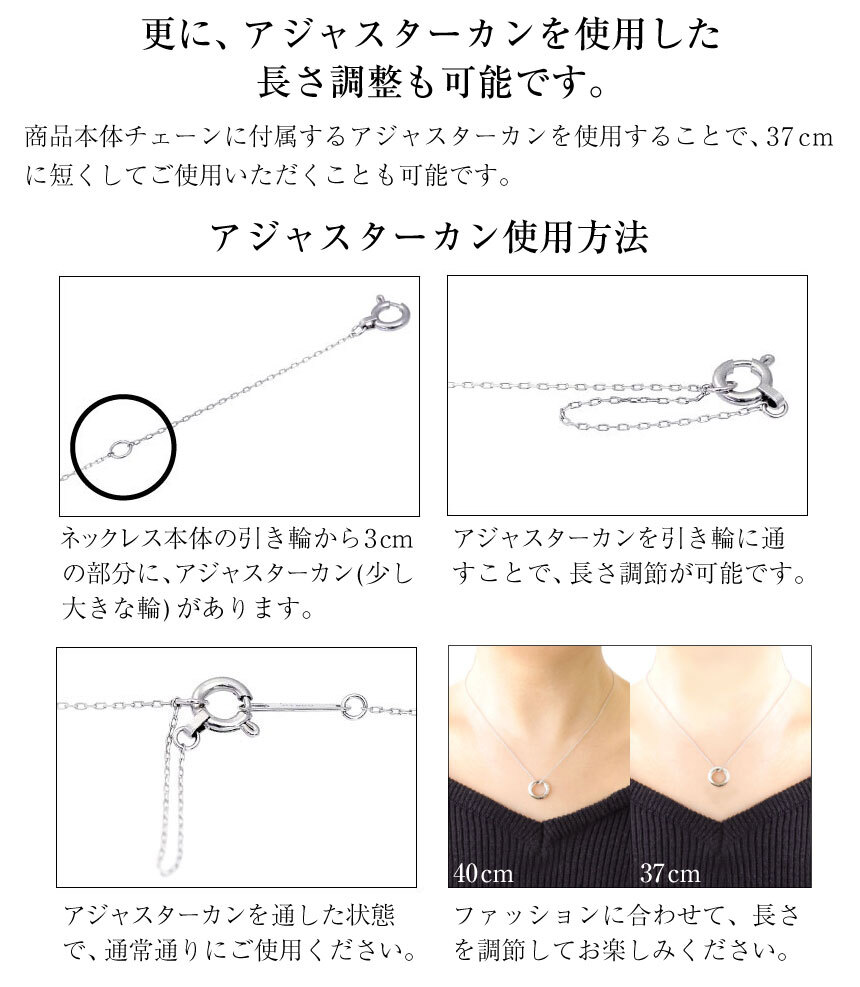 ネックレス ダイヤモンド 0.5ct Hカラー SIクラス プラチナ PT900 K18 ゴールド 一粒 ソリティア[ララクリスティー]