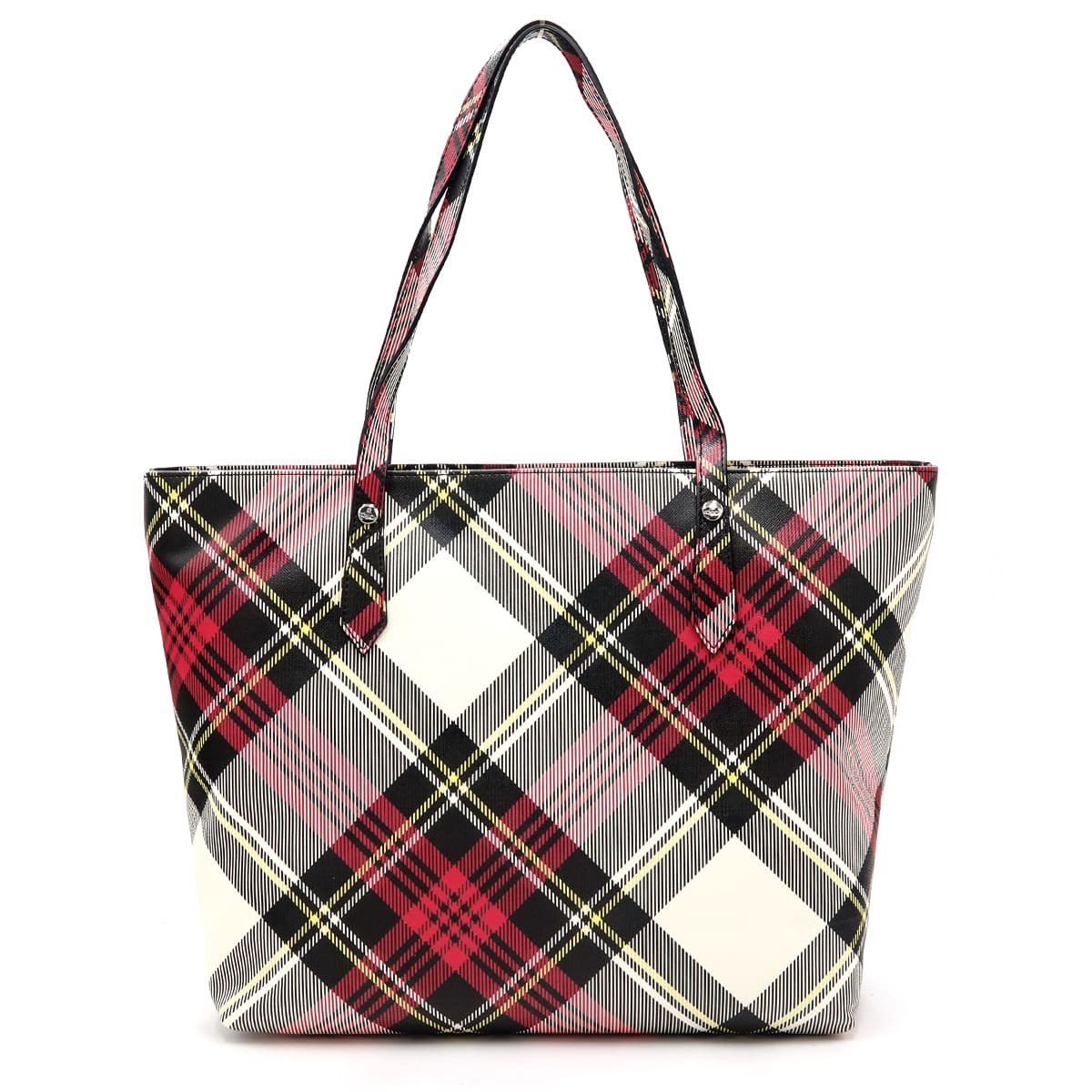 ヴィヴィアンウエストウッド トートバッグ レディース Vivienne Westwood 4205007D S0012 PF O101 NEW EXHIBITION TARTAN ニューエキシビション タータンチェック マルチカラー ショッパーバッグ オーブ