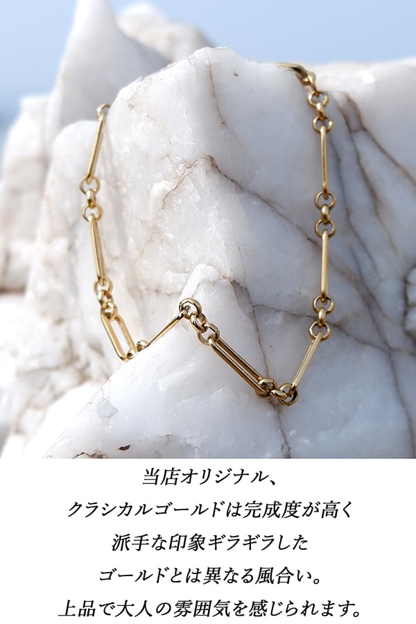 ブレスレット レディース スクロール ペーパークリップチェーン 金属アレルギー対応 サージカル ステンレス インスタ sale