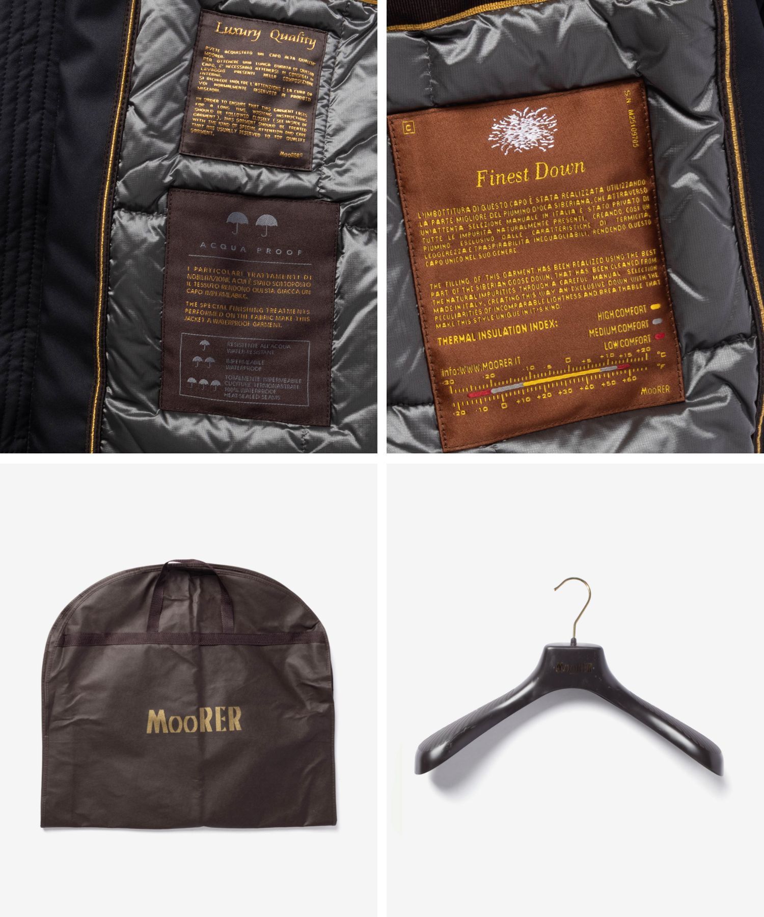 ムーレー MOORER ACQUA SERIES アクアシリーズ PERICLE-ADS ペリクレ ADS MOUGI101005 TEPA011 ダウンジャケット メンズ アウター 防水 PERICLE ADS