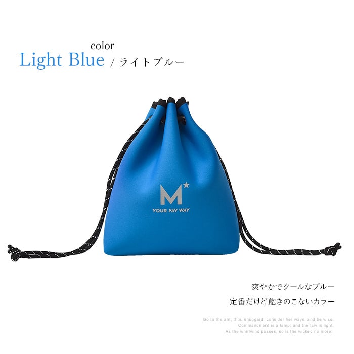 MIKASASTAR 巾着ポーチ 小物入れ ハンドバッグ レディース キッズ ポリエステル スポーティー カジュアル キュート プレゼント