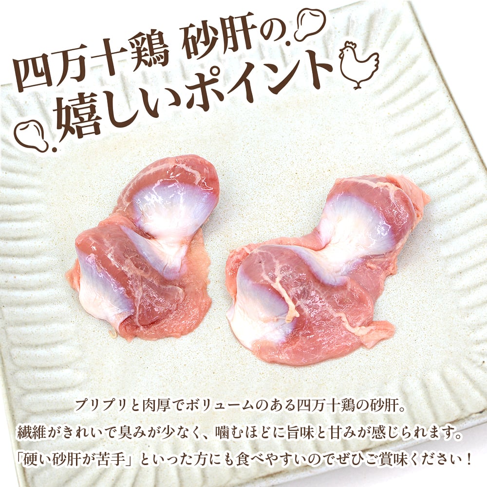 四万十鶏 砂ズリ 砂肝 1kg～8kg すなぎも 冷凍 鶏 鶏肉 砂ずり 高タンパク 低脂肪 すなずり 砂ぎも とり肉 鳥 鳥肉 四万十鳥 高知産 高知県産 銘柄鶏 ブランド鶏 焼き鳥 唐揚げ おつまみ 業務用 家庭用 国産 [冷凍便]【送料無料】[ヤマト発送]