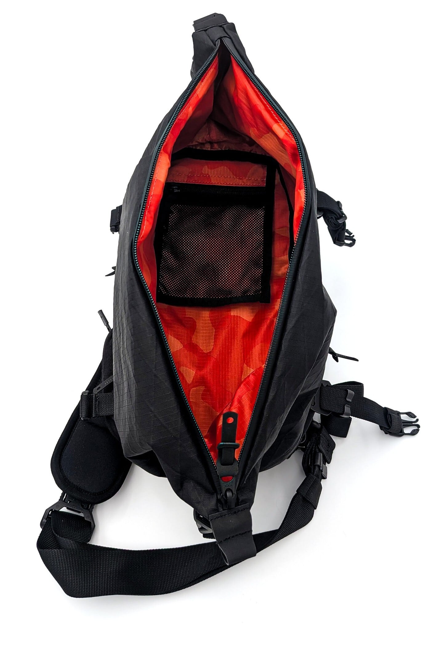 【ラッピング無料】CODE OF BELL コードオブベル X-PAK SPORT スリングバッグ ボディバッグ 拡張式 7L 11.5L X-PAC ブラック メンズ 誕生日 ギフト プレゼント