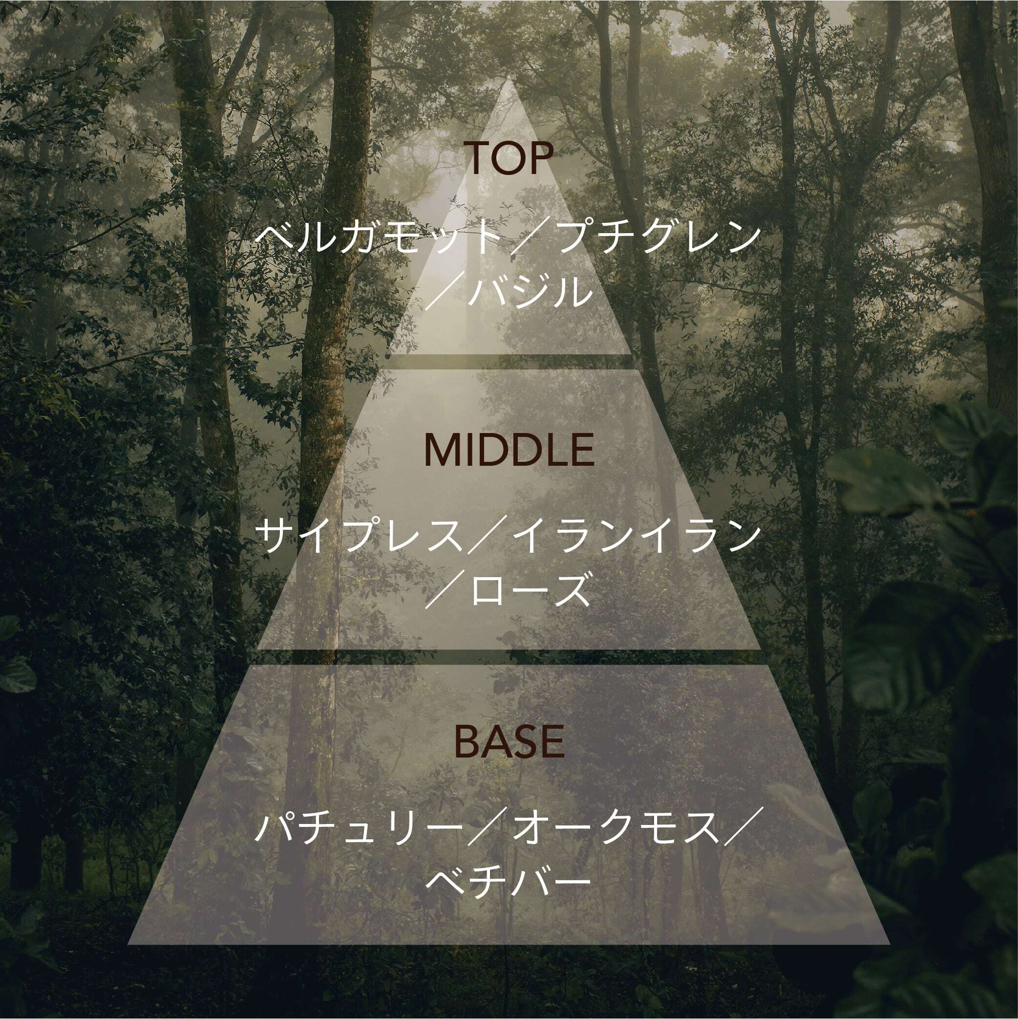 森の香りのピローミスト《DEEP FOREST》｜天然精油・森林浴