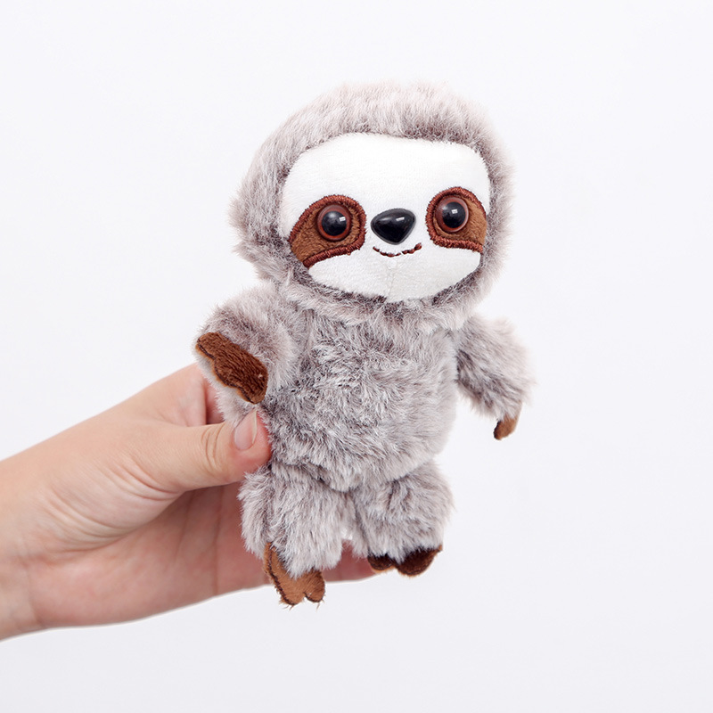 ナマケモノ ぬいぐるみ キーホルダー アニマル マスコット かわいい バッグチャーム ふわふわ 動物 飾り お出かけ 旅行 お土産 子供 プレゼント ギフト