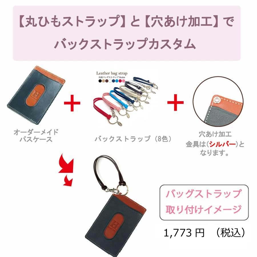 革の色が選べる オーダーメイド パスケース カード ケース 名入れ無料 栃木レザー 本革 日本製 ブランド メンズ レディース レザー ギフト 誕生日 母の日 父の日 ユニセックス お祝い ペア おしゃれ プレゼント 記念 就職祝い メール便 送料無料 専用BOX付 Horizon