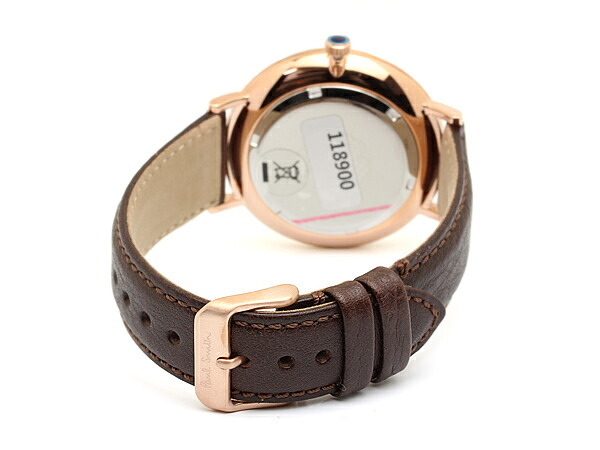 ポールスミス Paul Smith 腕時計 ウォッチ メンズ 革ベルト アナログ3針 デイトカレンダー Track 42mm ps0070015