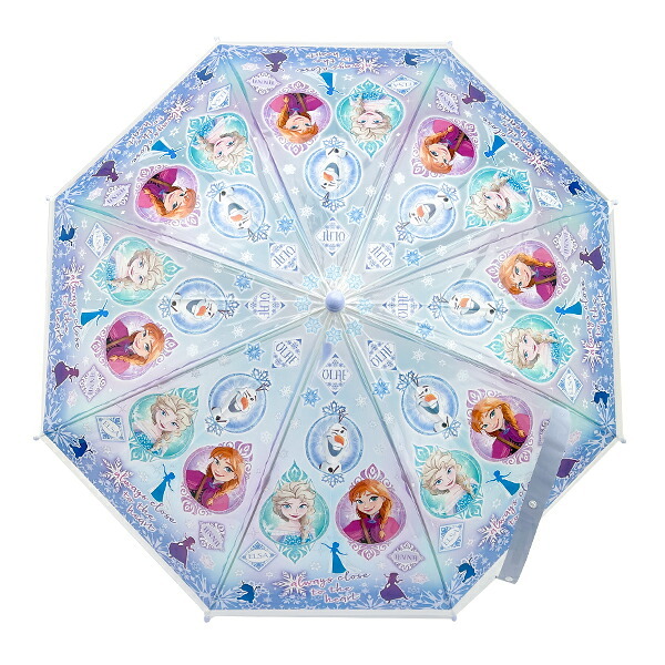 ディズニープリンセス アナと雪の女王 子ども用傘 ビニール傘 45cm キッズ Disney