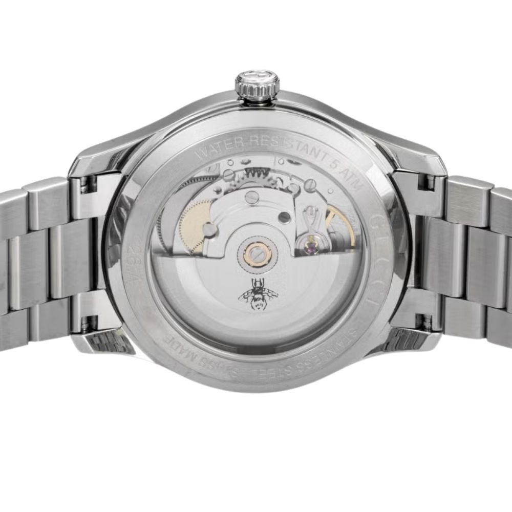 グッチ 腕時計 メンズ レディース Gタイムレス 1本限り 自動巻き 38mm ゴールド シルバー 蜂 ビー GUCCI G-Timeless ユニセックス プレゼント ギフト 成人 卒業 入学
