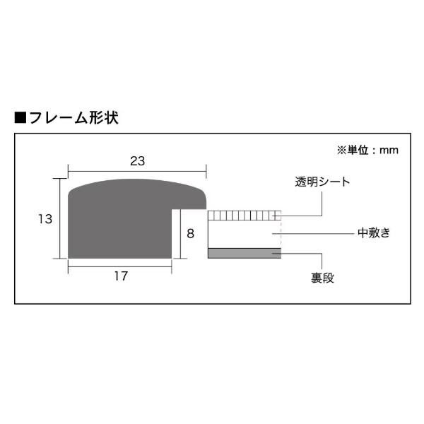 手ぬぐい額縁 ステインフレーム 木製 額 350×900mm ブラック 黒 額縁 手ぬぐい用 おしゃれ インテリア アートフレーム 壁掛け 額縁専門店 アートプリントジャパン