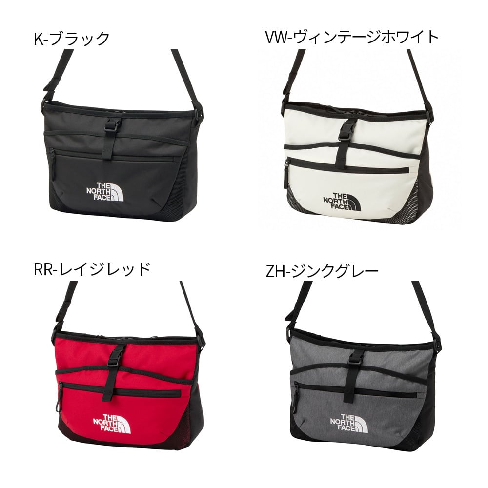 ノースフェイス ショルダーバック リープショルダー THE NORTH FACE NM72601 LEAP SHOULDER 8L 標準的なサイズ 長財布 ペットボトル 折りたたみ傘 ブラック 黒 ホワイト レッド グレー