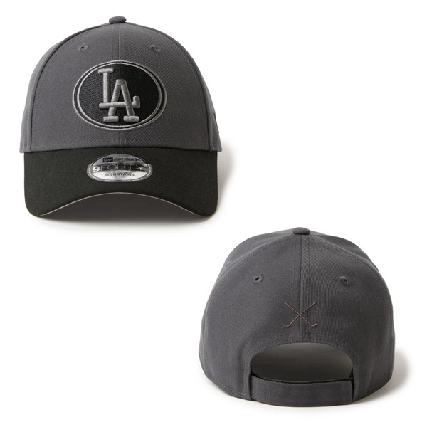 ニューエラ ゴルフ キャップ 9FORTY MLB Oval Grey Gradation ロサンゼルス・ドジャース ダークグラファイト/ブラック New Era Golf (15125317) お誕生日祝い お祝い 記念品 お父さん 父の日 彼氏 男性 30代 40代 50代 60代 母の日 お母さん 還暦祝い 敬老の日 彼女 人気プレゼント プレゼント