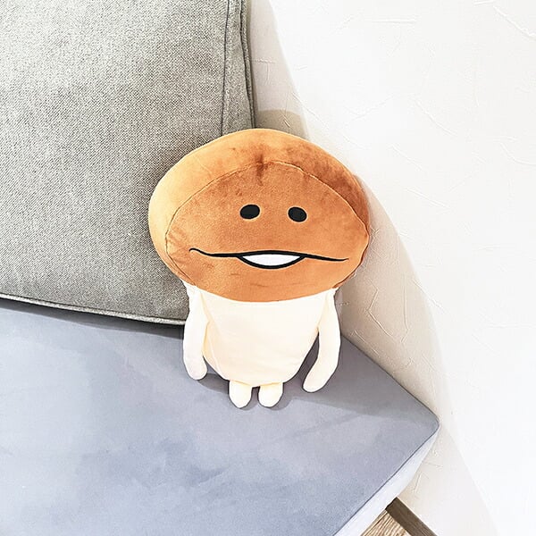 おさわり探偵 なめこ栽培キット なめこ もっちりクッション