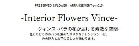 プリザーブドフラワーのアレンジメント 【Interior Flowers Vince】 ヴィンス -バラの花が届ける素敵な空間- 誕生日 花 プレゼント お礼 お祝い 本物 グリーン ナチュラル ギフト メッセージ 送料無料 お礼 プリザーブド プレゼント おしゃれ リビング インテリア 枯れない花 土日発送 母の日 敬老の日 お中元 お歳暮 interir flowers vince