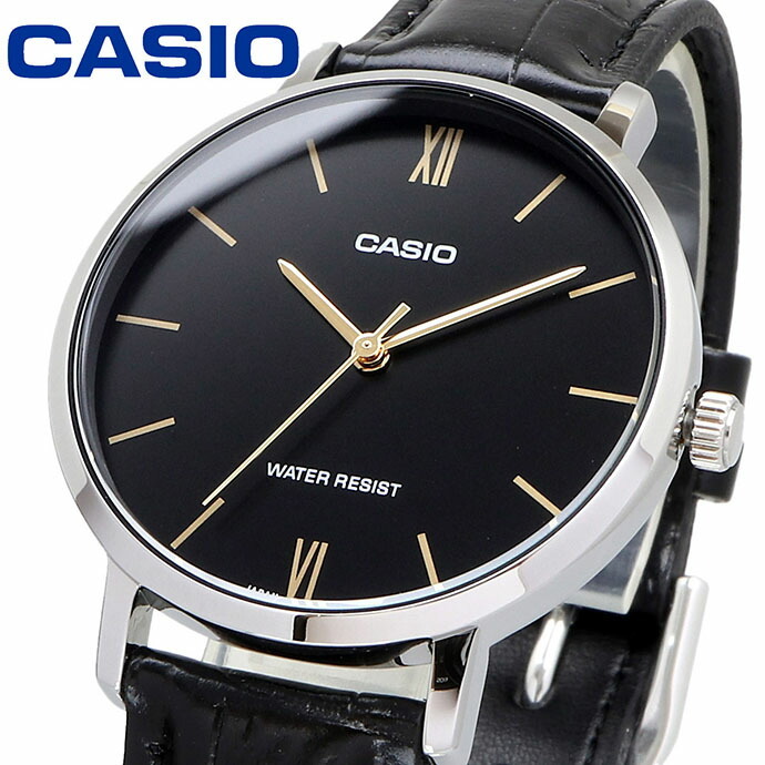 CASIO 腕時計 カシオ 時計 ウォッチ チープカシオ チプカシ シンプル レディース LTP-VT01L-1B