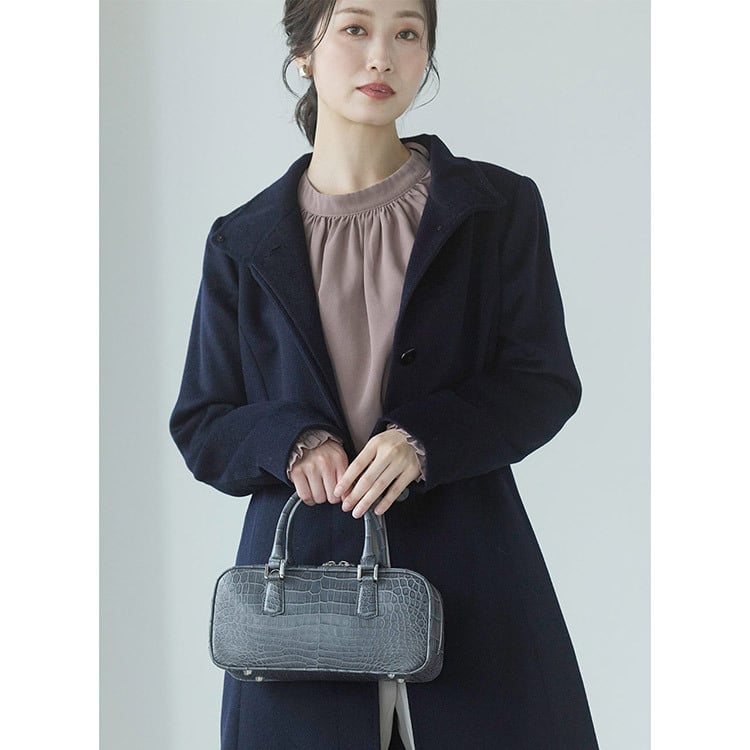 コート カシミヤ 100% レディース スタンドカラー 入学式 入園式 卒入学 Filomo 秋 冬 春 カシミヤコート キャメル ライトグレー ネイビー ブラック 9号 11号 13号 冠婚葬祭 卒業式 卒園式 ギフト プレゼント 6F (02000261r)