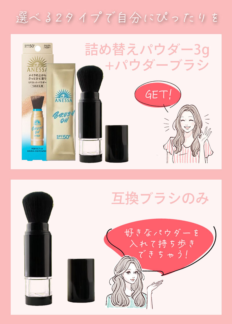 【ラッピング無料】資生堂 アネッサ パーフェクトUV ブラッシュオンパウダー 3g SPF50+ PA++++ UV耐水性★ フェイスパウダー ギフト コスメ 日焼け対策 