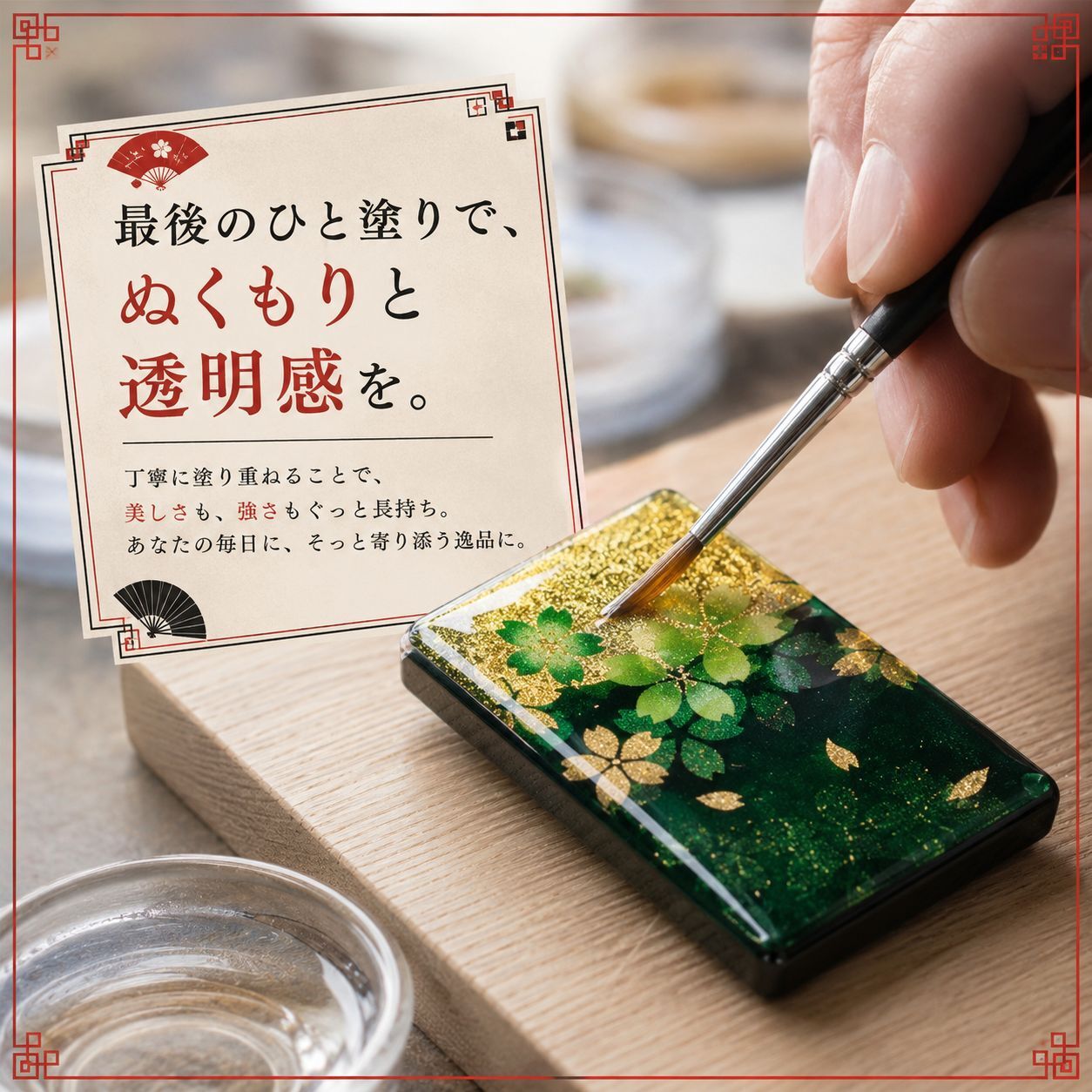 匠の技！和柄ペアMINTIAケース「可」ミンティア フリスク 名入れ 職人 手作り ハンドメイド 送料無料 伝統工芸 桜 和モダン 和風 和雑貨 ギフト プレゼント