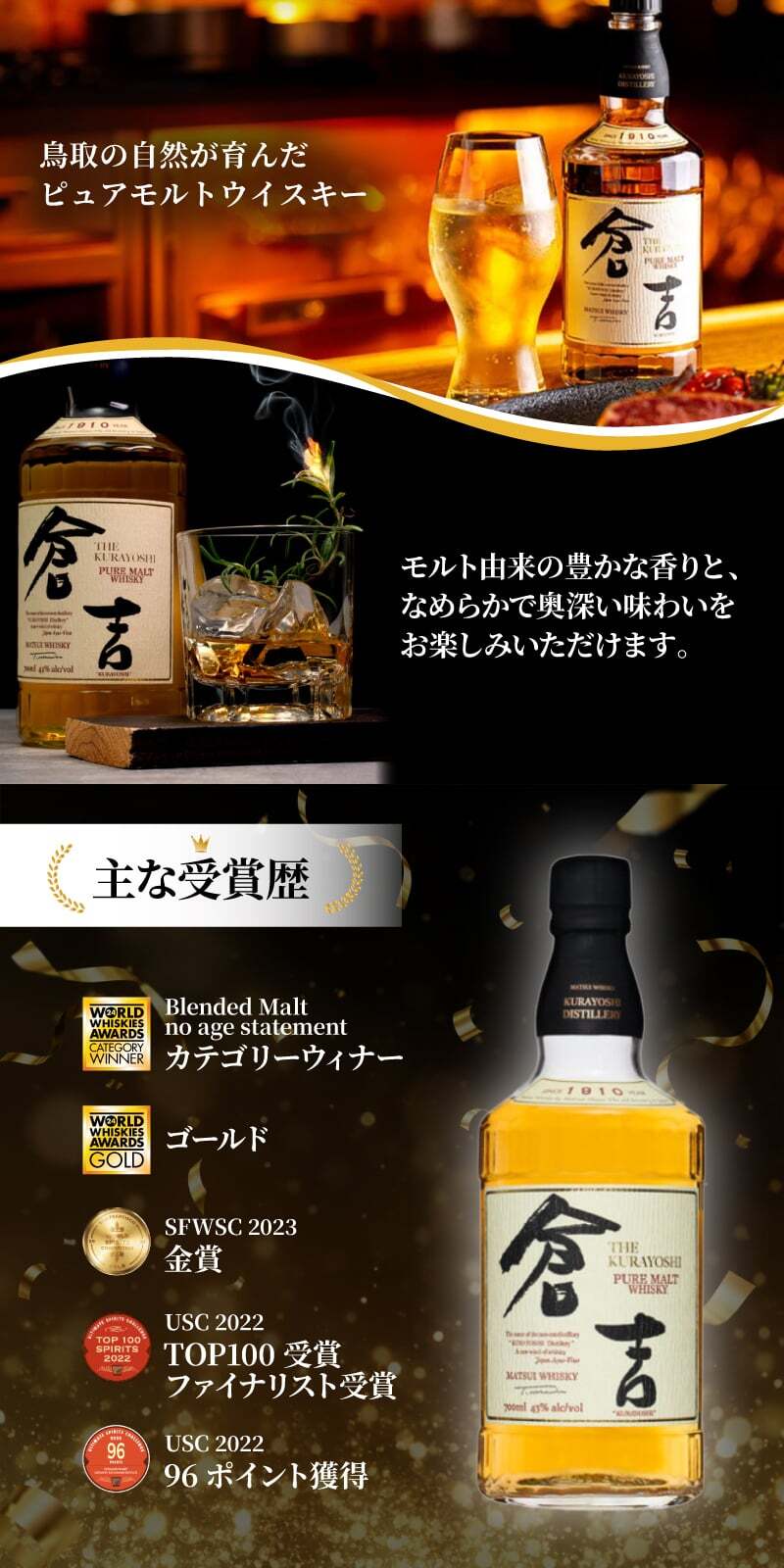 倉吉 700ml 名入れ ウイスキー お酒 43度 ロックグラス セット ピュアモルト 名前入り プレゼント ギフト 面白い センス 定年退職 還暦祝い 退職祝い 男性 女性 お祝い 古希 喜寿 傘寿 米寿 卒寿 白寿 百寿 敬老の日