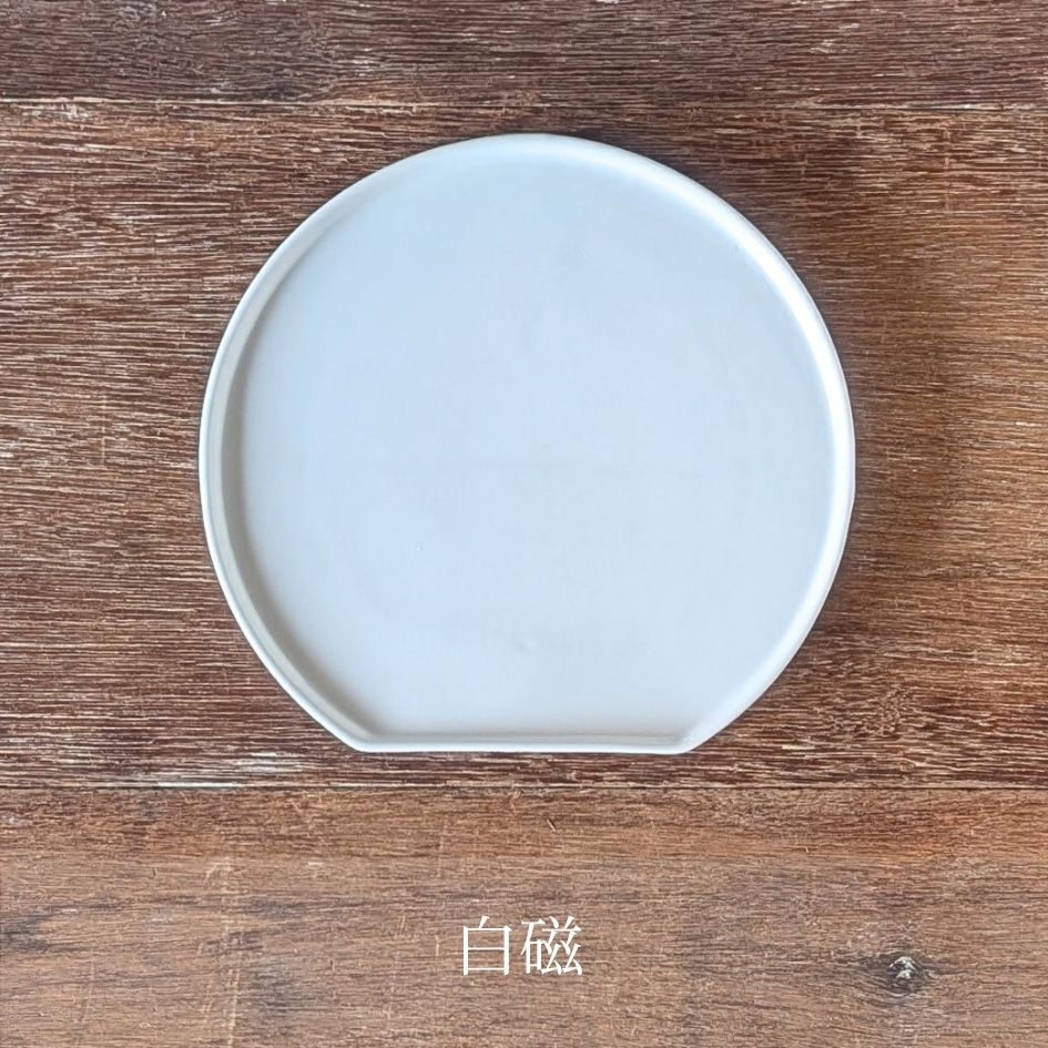 半月型天婦羅皿（02011）