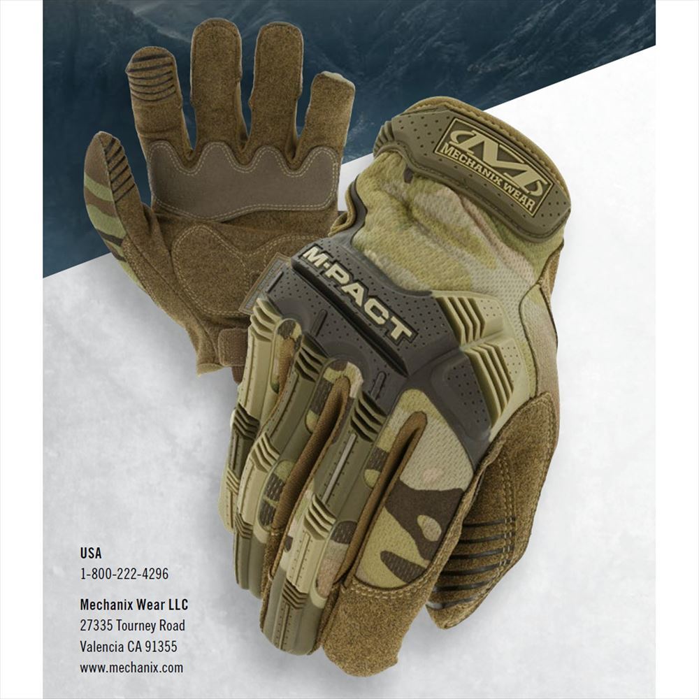 【ラッピング無料】Mechanix Wear メカニクスウェア M-Pact エムパクト グローブ メンズ レディース 衝撃吸収 タッチ操作 作業 アウトドア バイク ギフト 